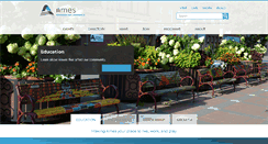 Desktop Screenshot of ameschamber.com